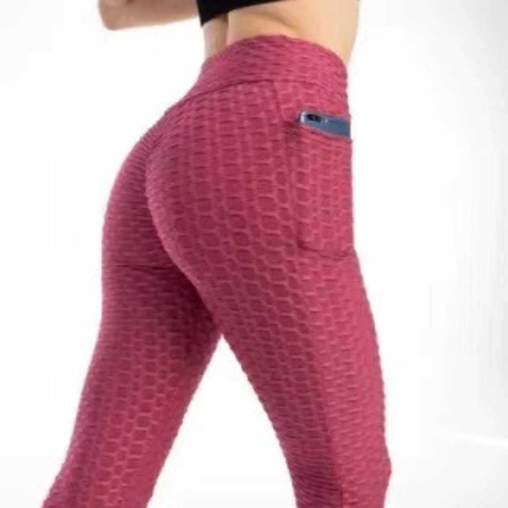 Women's High Waist Leggings Push Up Yoga Pants-Butt Lift